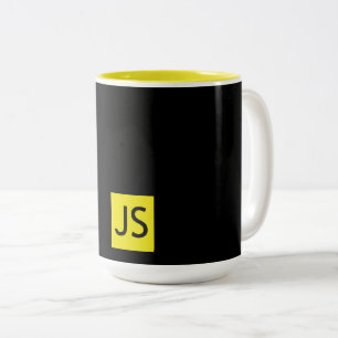 JavaScript-Fan-Tasse Zweifarbige Tasse