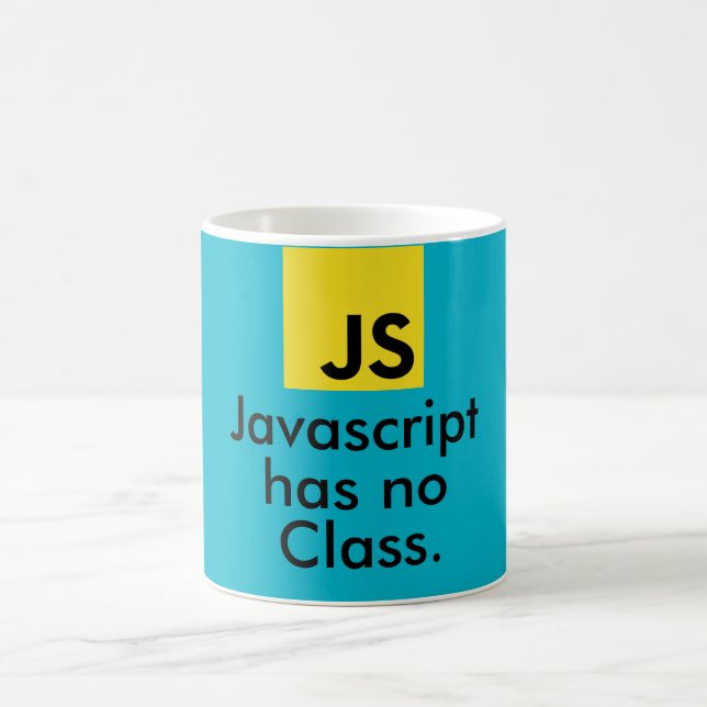 Javascript hat keine Klasse Tasse (Mittel)