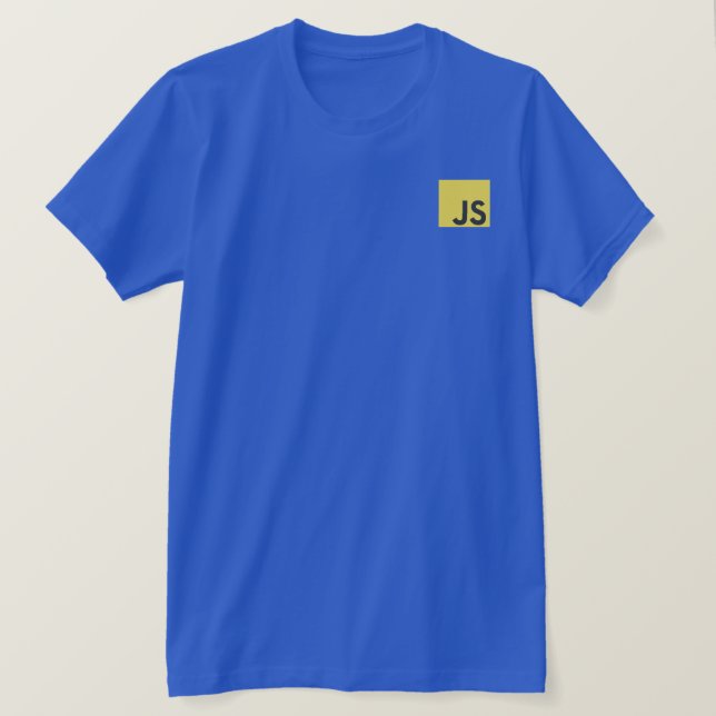JavaScript-Logo-T - Shirt (Design vorne)