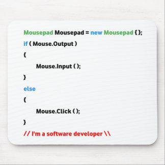 JavaScript Mousepad. Unique(Software-Entwickler) Mousepad