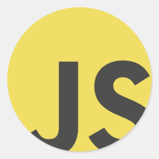 Javascript Runder Aufkleber