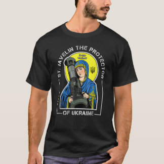 Javelin Der Beschützer der Ukraine Vintages Retro T-Shirt
