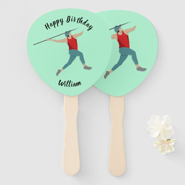 Javelin Fächer (Vorne und Hinten)