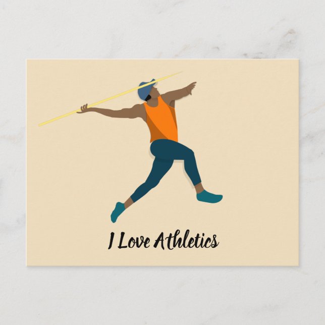 Javelin Postkarte (Vorderseite)