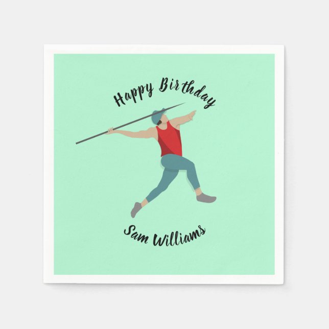 Javelin Serviette (Vorderseite)