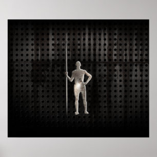 Javelin Throw; Cool Poster