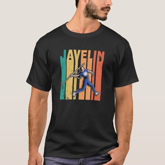 Javelin Thrower Javelin Throwing Athletics Sport H T-Shirt (Vorderseite)