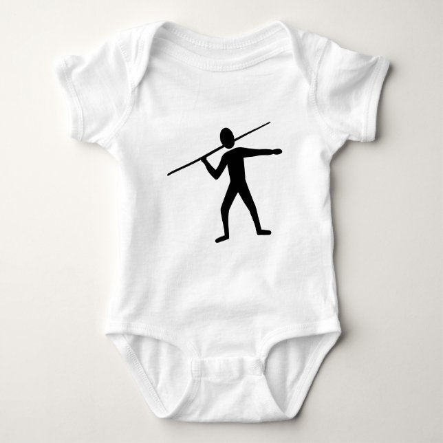 Javelin Trower - Black Baby Strampler (Vorderseite)