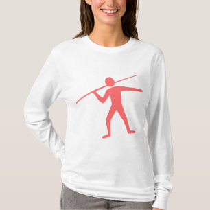 Javelin Trower - tropisches Rosa T-Shirt