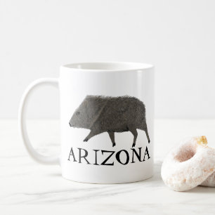 Javelina ARIZONA Wüste Wild Animal Peccary Nature Kaffeetasse