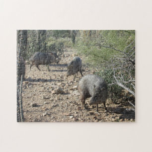 Javelina Puzzlespiel Puzzle