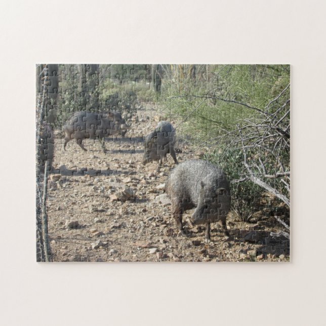 Javelina Puzzlespiel Puzzle (Horizontal)