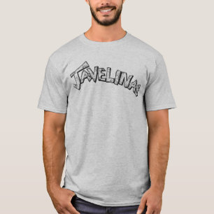 Javelinas Metalllogo 2 mit Seiten versehen T-Shirt