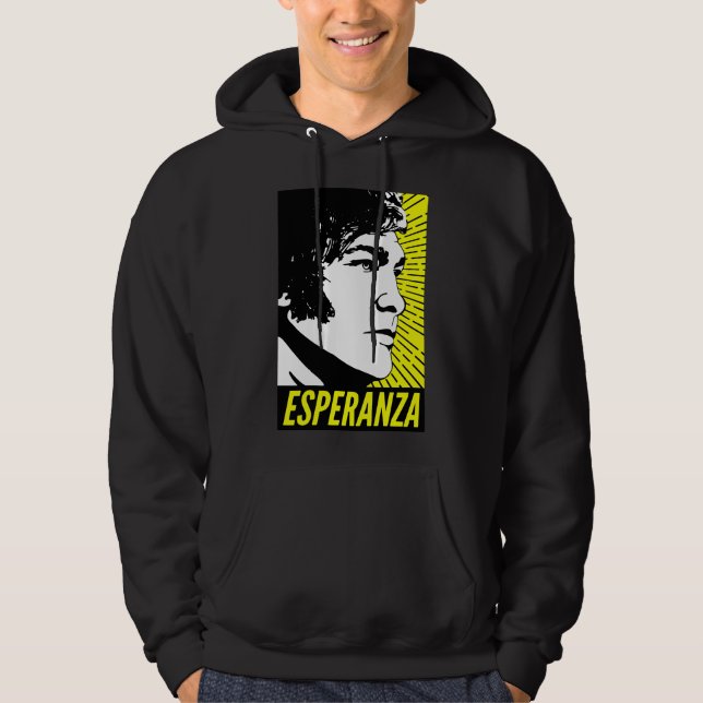 Javier Milei Esperanza Poster Hoodie (Vorderseite)