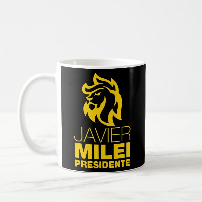 Javier Milei Presidente Kaffeetasse (Links)