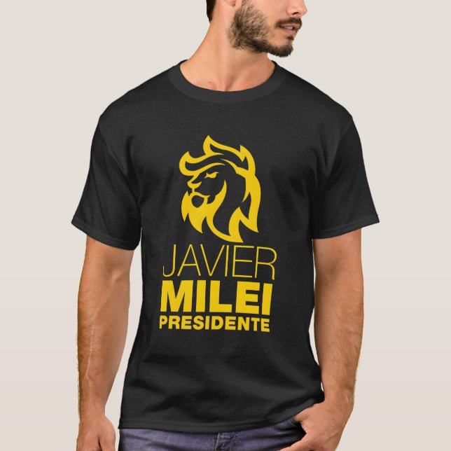 Javier Milei Presidente T-Shirt (Vorderseite)