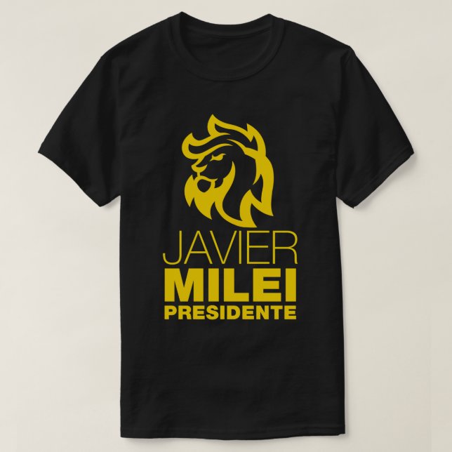 Javier Milei Presidente T-Shirt (Design vorne)