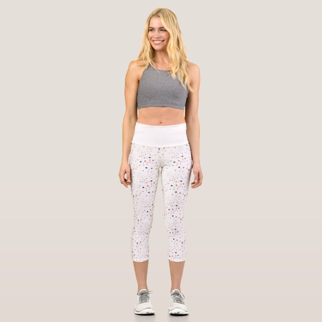 Jaw Breaker Colorful Candy Capri Leggings (Vorderseite)
