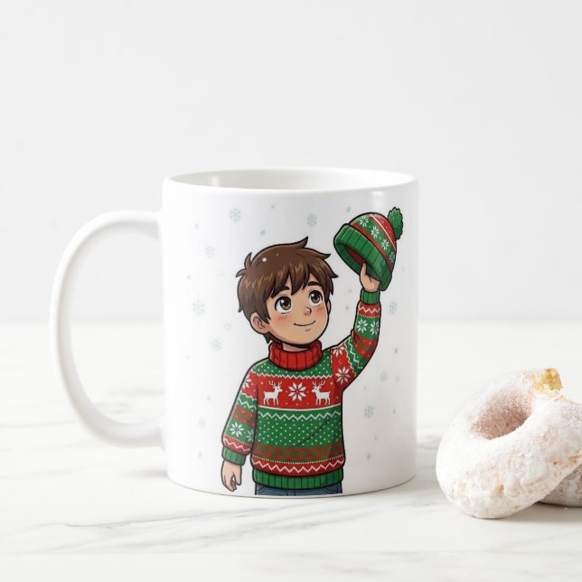 Jawad and hadi kaffeetasse (Mit Donut)