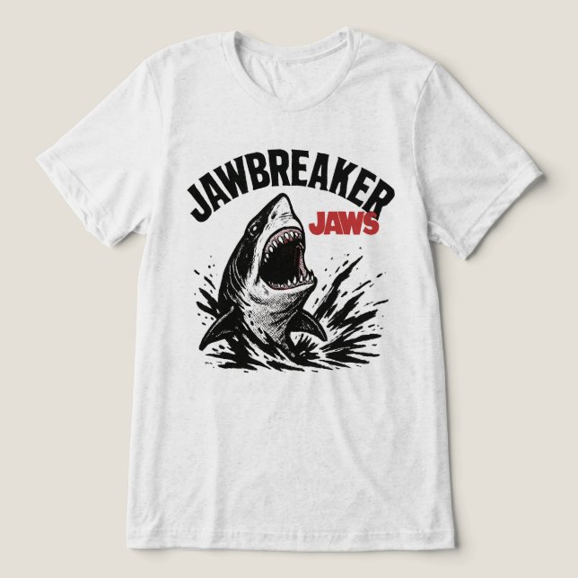 Jawbreaker Jaws Tri-Blend Shirt (Design Vorderseite)