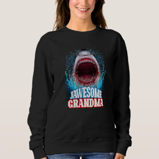 Jawesome Oma Großmutter Familien Gruppe Großer Wei Sweatshirt