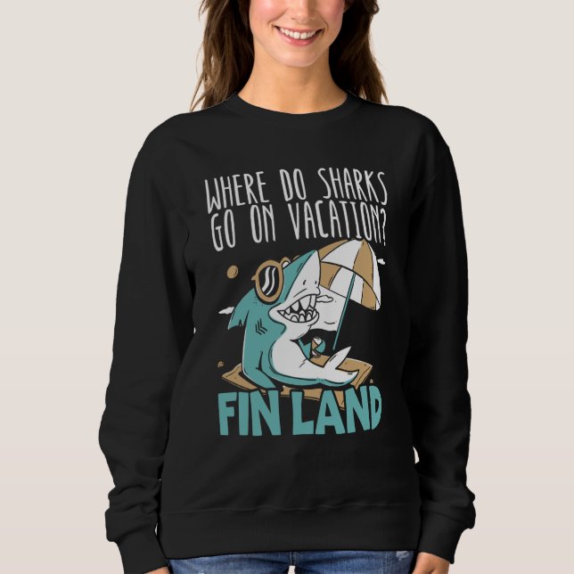 Jawesome Shark Animal Marine Biologist  1 Sweatshirt (Vorderseite)