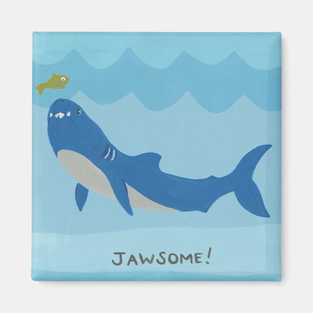 Jawesome Shark Magnet (Vorne)