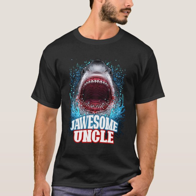 Jawesome Uncle Family Group Matching Great Great W T-Shirt (Vorderseite)
