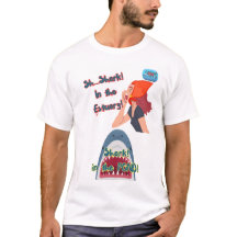 JAWS 50. Hai im Teich Mädchen