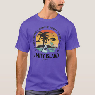 Jaws-Fanart Urlaub auf Amity Island T-Shirt