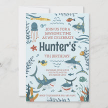 Jawsome Shark hielt Geburtstag für eine Einladung