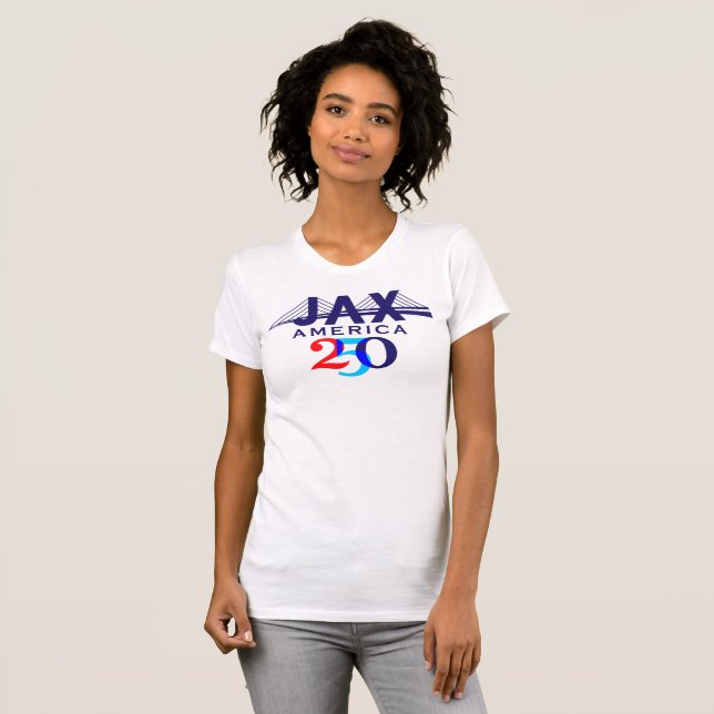 Jax America 250 T-Shirt (Hell) (Vorne ganz)