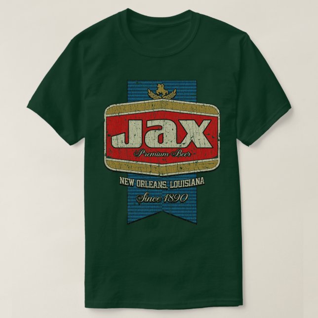 Jax Beer New Orleans 1890 TShirt (Design vorne)