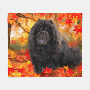 JAX Chow 2020 Holiday Fleece decke