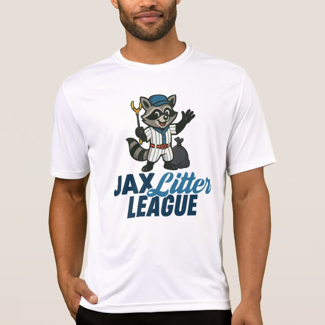 Jax Litter League Sport-Tek T-Shirt (Vorderseite)