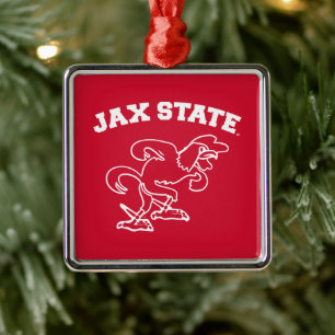 JAX-Staat Gamecocks, Staat Jacksonville Ornament Aus Metall