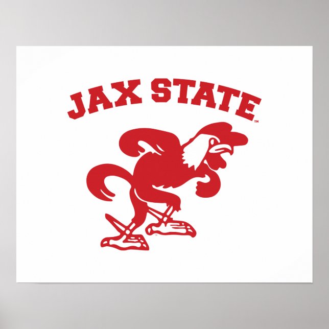 JAX-Staat Gamecocks, Staat Jacksonville Poster (Vorne)