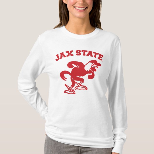 JAX-Staat Gamecocks, Staat Jacksonville T-Shirt (Vorderseite)