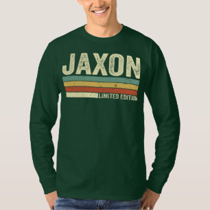 Jaxon Gift Name Personalisiert Funny Retro Vintag T-Shirt