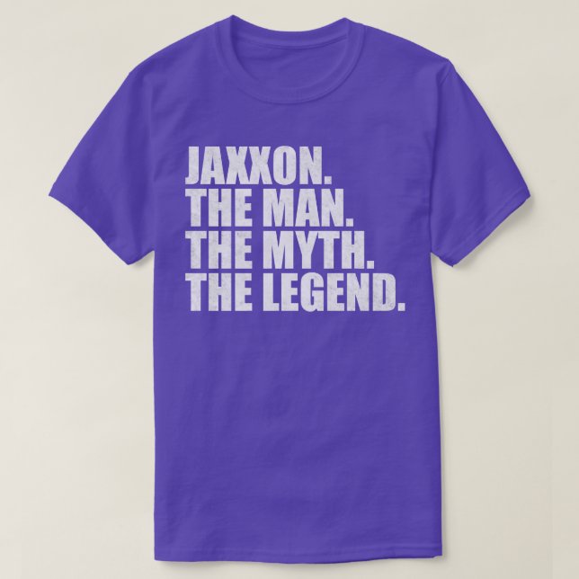 Jaxxon Jaxxon Name Jaxxon Vorname T-Shirt (Design vorne)