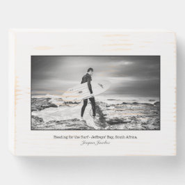 Jay Bay Surfer Wall Art Holzkisten Schild