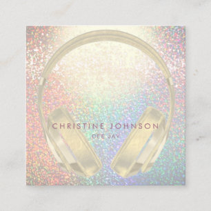 Jay-Funkeleffekt Quadratische Visitenkarte