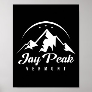 Jay Peak Vermont Ski Resort Skifahren Snowboarden Poster