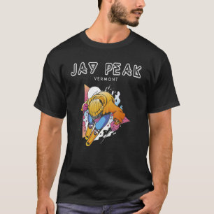 Jay Peak Vermont USA Retro-Ski T-Shirt