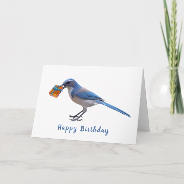 Jay Present Birthday Card Karte (Vorderseite)