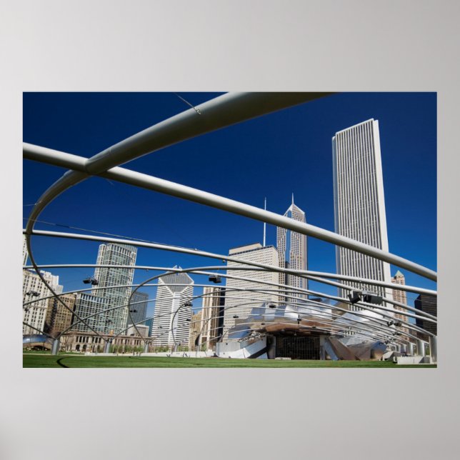 Jay Pritzker Pavillon, Millennium Park Poster (Vorne)