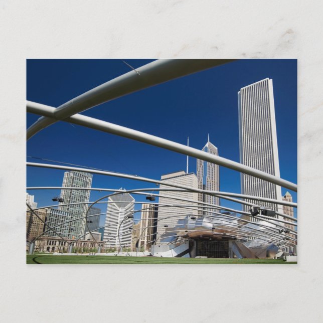 Jay Pritzker Pavillon, Millennium Park Postkarte (Vorderseite)