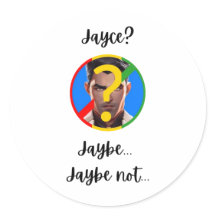 Jaybe, Jaybe nicht Sticker