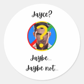 Jaybe, Jaybe nicht Sticker