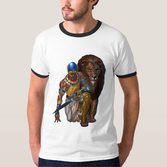 JAYCEN u. APEDEMAK - Wecker T-Shirt (Vorderseite)